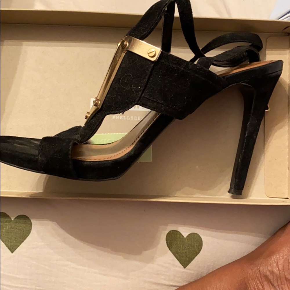 Vince Camuto Black Size 8 heel sandals